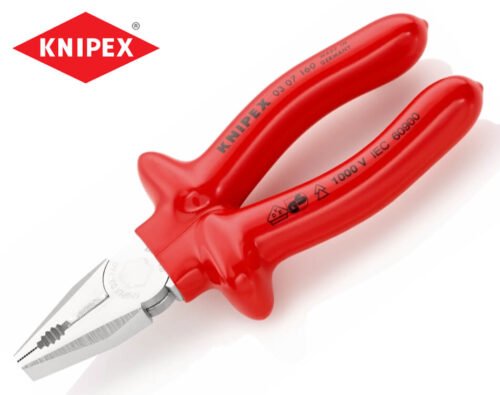 odizolovane kombi klieste knipex vde 1000 v profi 160 mm