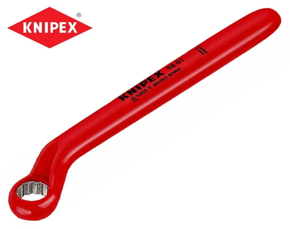 Odizolovaný jednostranný očkový kľúč Knipex 9 mm