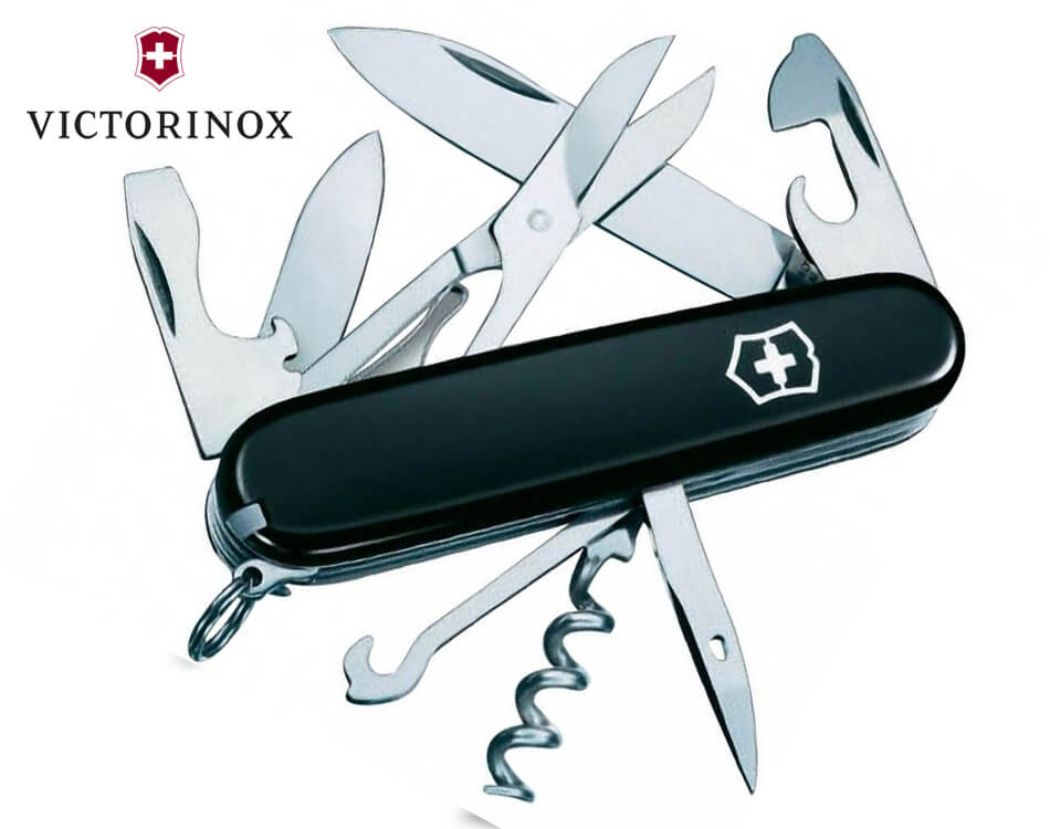 Vreckový nôž Victorinox Climber / čierny