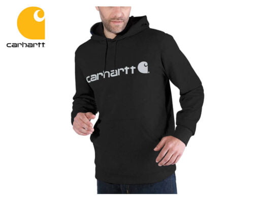 mikina carhartt force extremes signature graphic hooded sweatshirt black