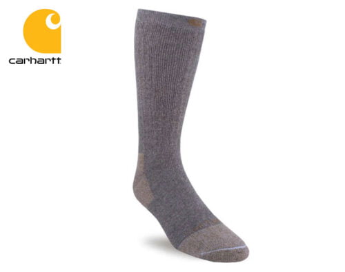 ponozky carhartt steel toe cotton work boot sock sede 2 pary