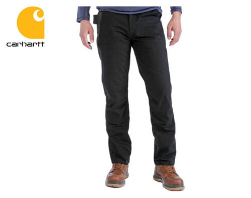 pracovne nohavice carhartt full swing steel double front pants black
