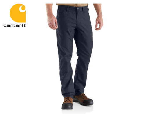 pracovne nohavice carhartt rugged professional stretch canvas pants navy