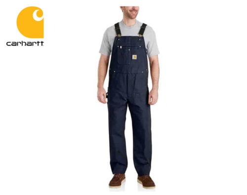 pracovny overal carhartt duck bib overall black