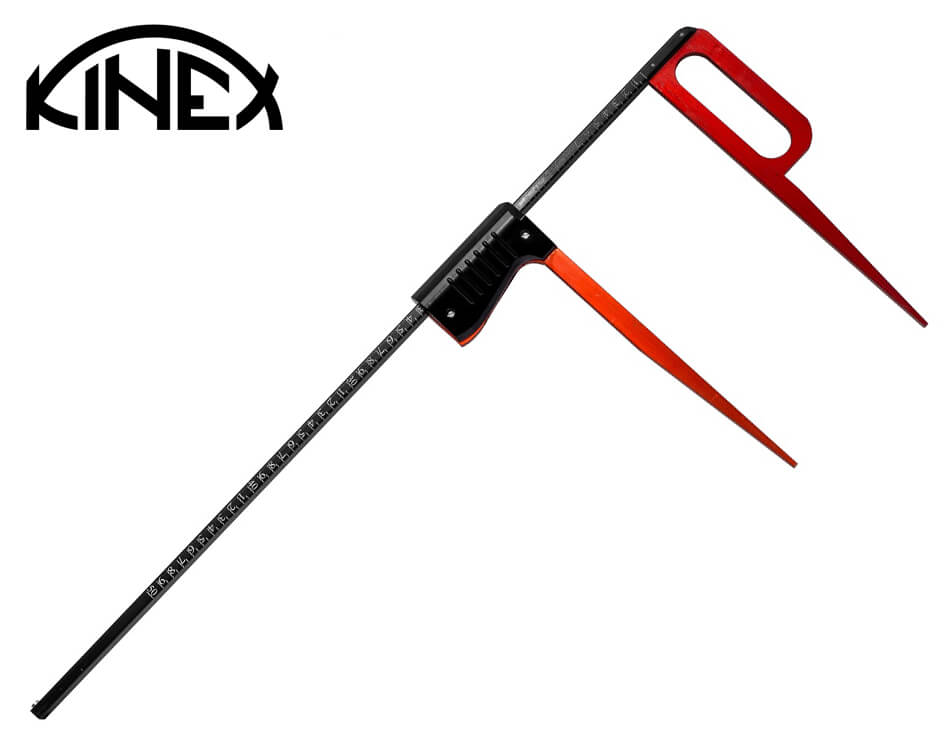 Lesnícke posuvné meradlo Kinex Red&Black Line - 500/255/5 mm
