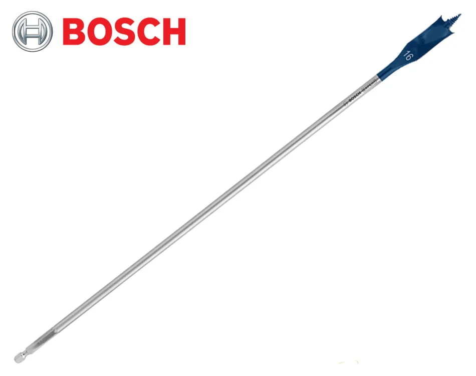 Plochý frézovací vrták do dreva Bosch Expert SelfCut Speed / Ø 16 x 400 mm