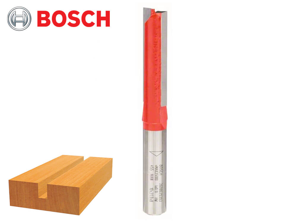 Drážkovacia stopková fréza na drevo Bosch Expert for Wood / Ø 10 x 31,8 mm / 8 mm