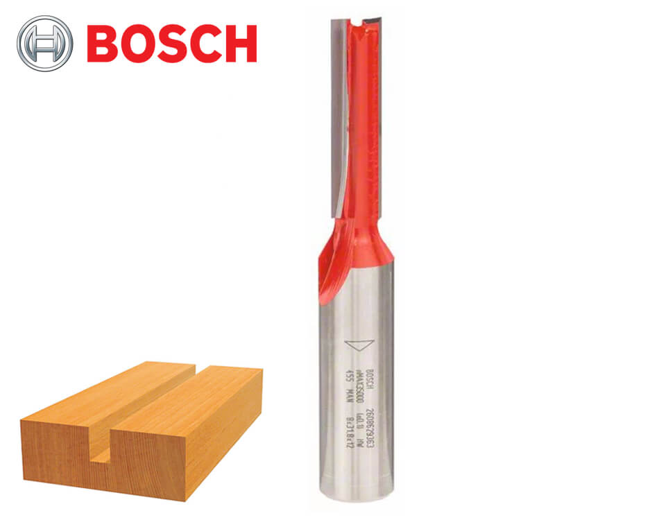 Drážkovacia stopková fréza na drevo Bosch Expert for Wood / Ø 8 x 31,8 mm / 12 mm