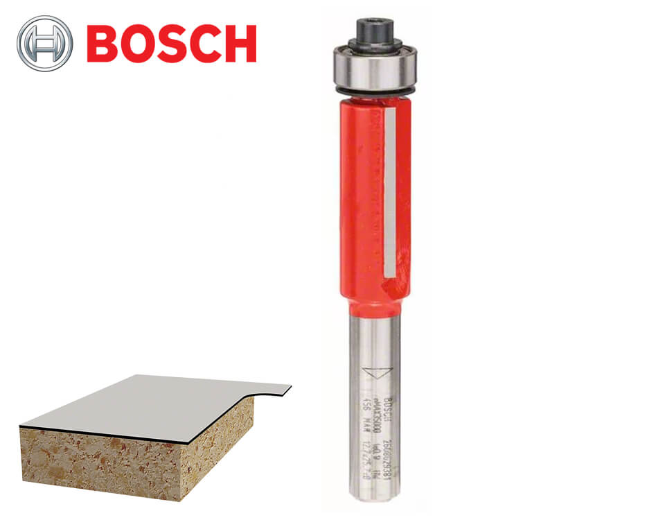 Zarovnávacia stopková fréza na drevo Bosch Expert for Wood / Ø 12,7 x 25,7 mm / 8 mm