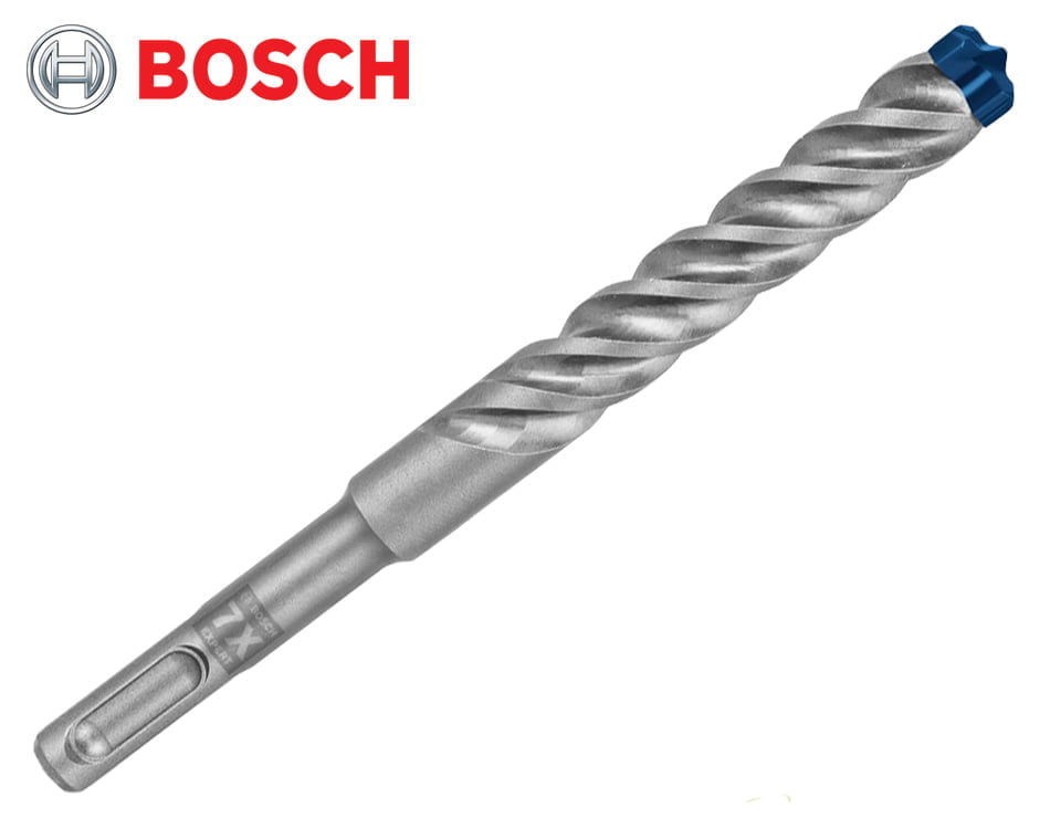 4-britý vrták do betónu Bosch Expert SDS-Plus 7X / Ø 15 x 165 mm