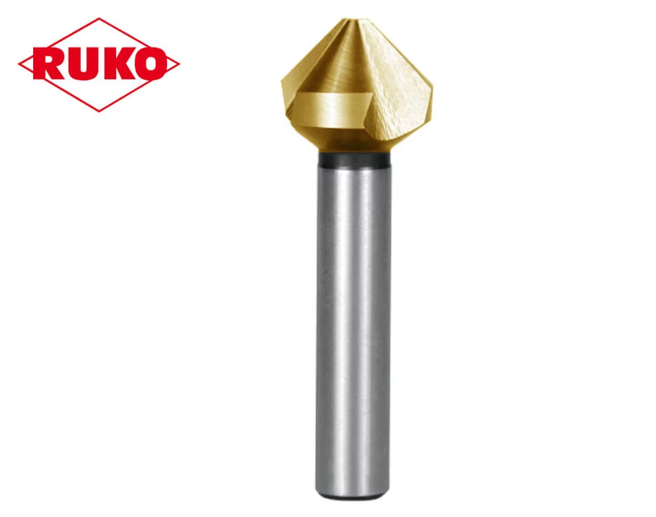 Kuželový záhlbník do kovu Ruko HSS/TiN DIN 335 / typ C 90° / Ø 5,3 mm