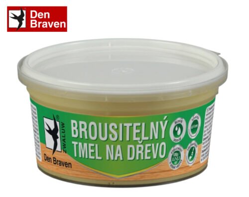 brusitelny tmel na drevo den braven