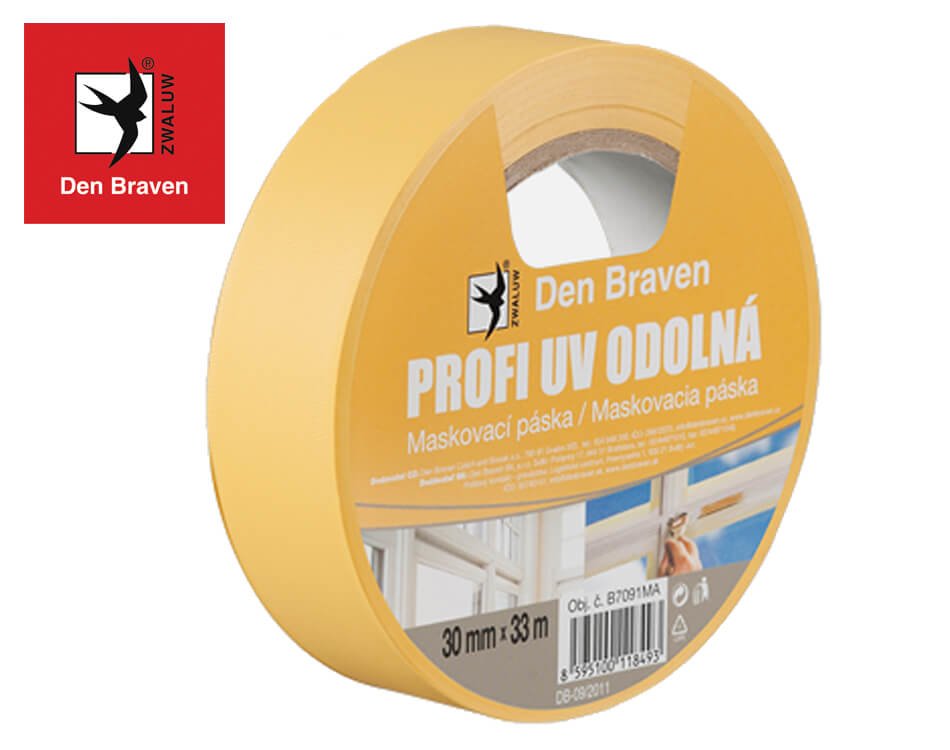 Maskovacia páska Den Braven Profi UV 50 mm / 33 m