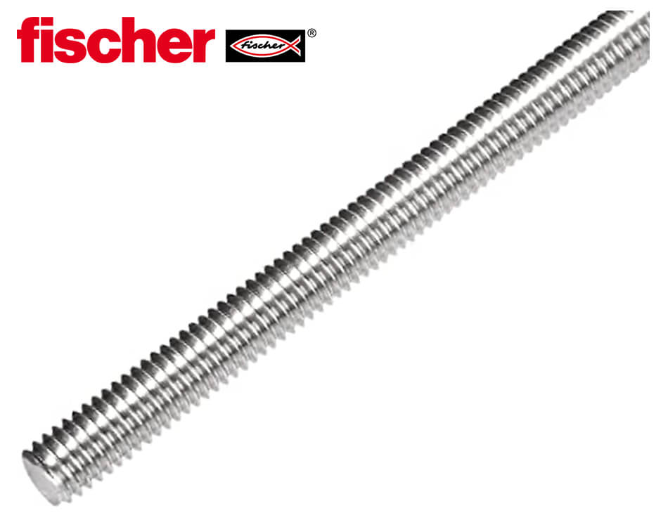 Pozinkovaná závitová tyč Fischer M 10 / 1000 mm / 4.8