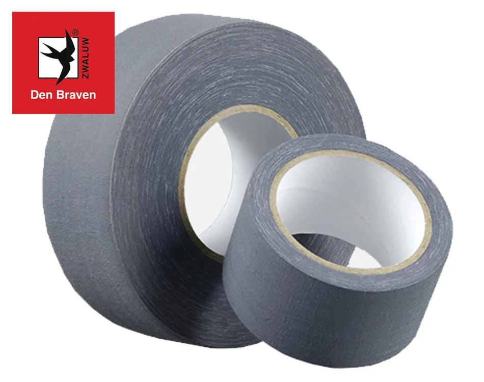 Textilná kobercová lemovacia páska Den Braven 48 mm / 10 m šedá