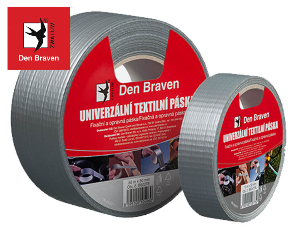 Univerzálna textilná páska Den Braven 25 mn / 10 m