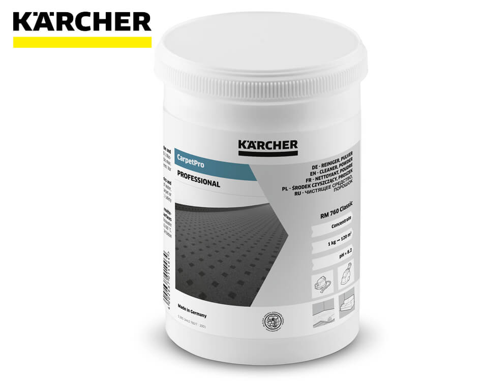 Čistiaci prostriedok na tepovanie Kärcher CarpetPro RM 760  Classic – 800 g