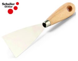 Nerezová ohybná maliarska špachtla s drevenou rukoväťou Schuller KAI FLEX 25 mm