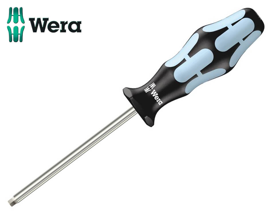Nerezový skrutkovač na skrutky s vnútorným štvorhrannom Wera Stainless 3368 #2 x 205 mm