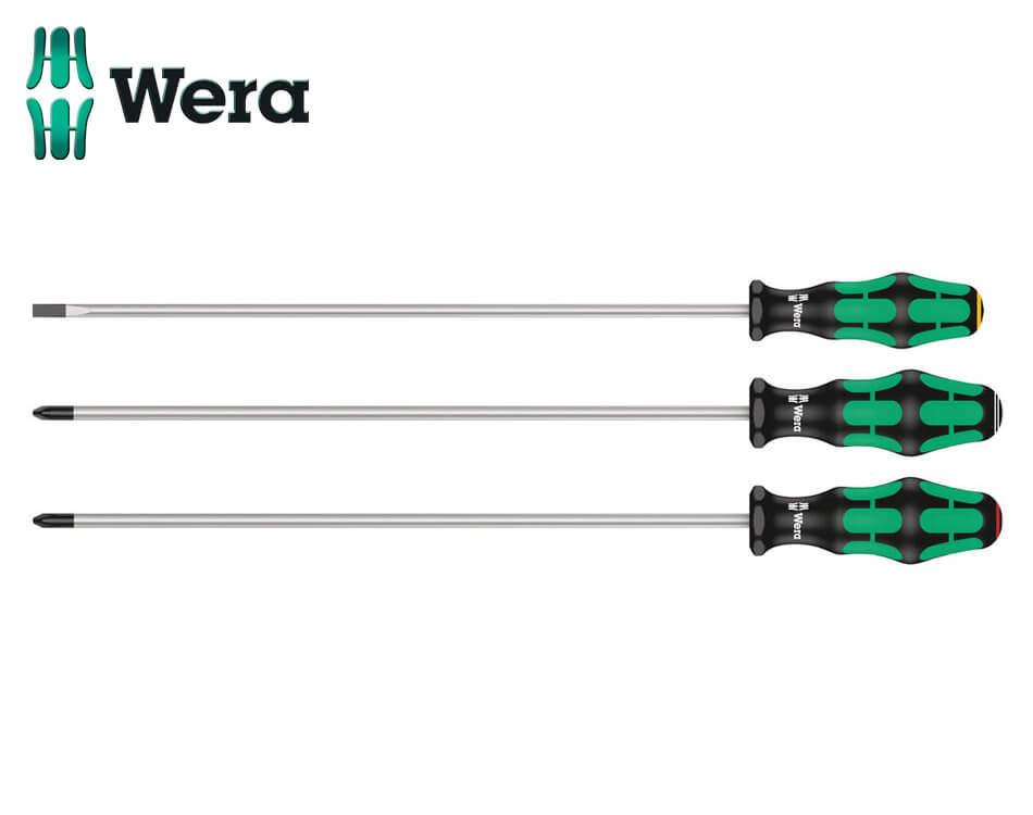 Sada predĺžených skrutkovačov Wera Kraftform Plus 335/350/355 – 3 dielna