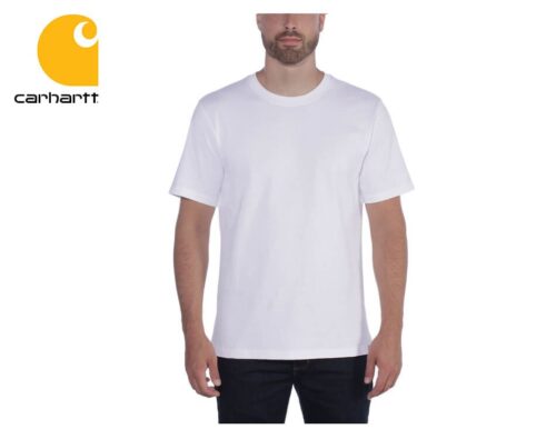 tricko carhartt workwear solid t shirt white 1
