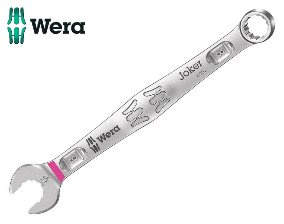 Očko-vidlicový kľúč Wera Joker 6003 / 8 x 115 mm