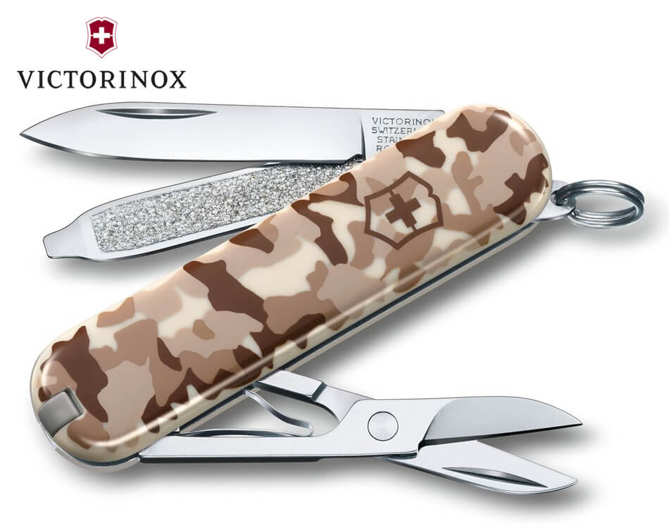 Vreckový nôž Victorinox Classic / desert camo