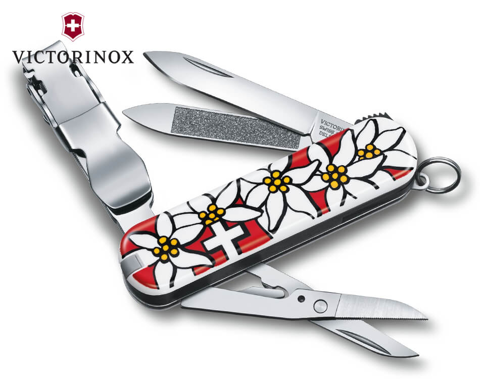 Vreckový nôž Victorinox Nailclip 580 / Edelweiss