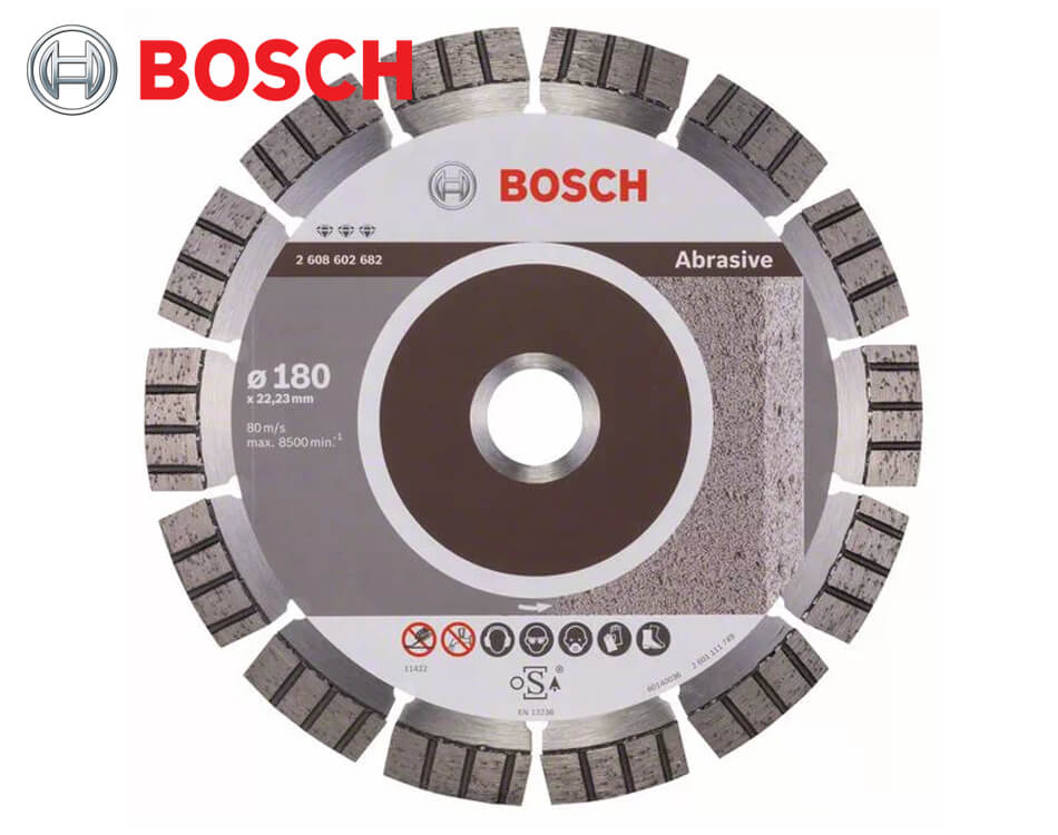 Diamantový rezný kotúč Bosch Best for Abrasive / Ø 180 x 2,4 x 22,23 mm