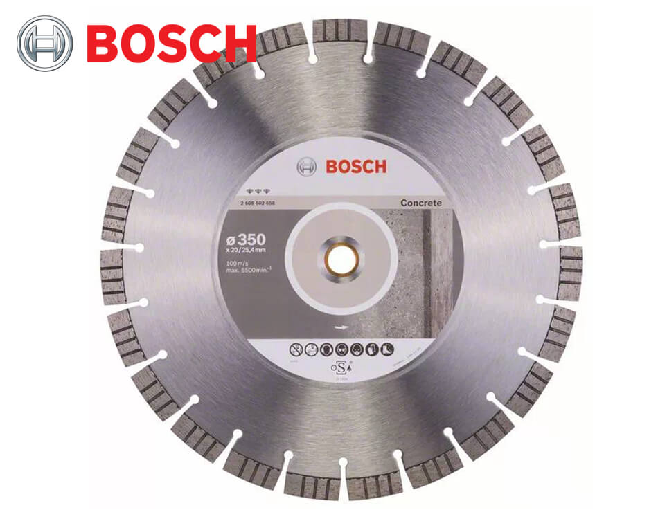 Diamantový rezný kotúč Bosch Best for Concrete / Ø 350 x 3,2 x 20/25,4 mm