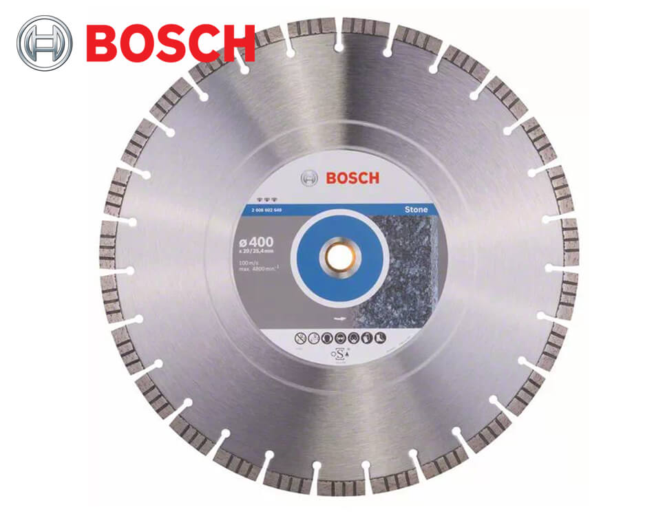 Diamantový rezný kotúč Bosch Best for Stone / Ø 400 x 3,2 x 20/25,4 mm