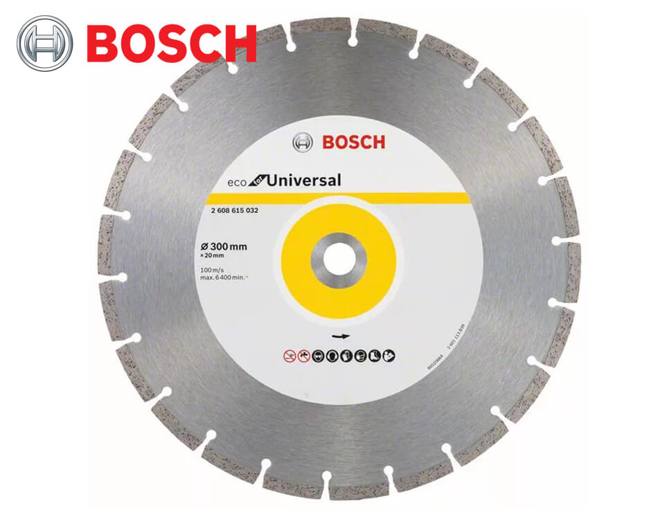 Diamantový rezný kotúč Bosch Eco for Universal Segmented / Ø 300 x 3,2 x 20 mm