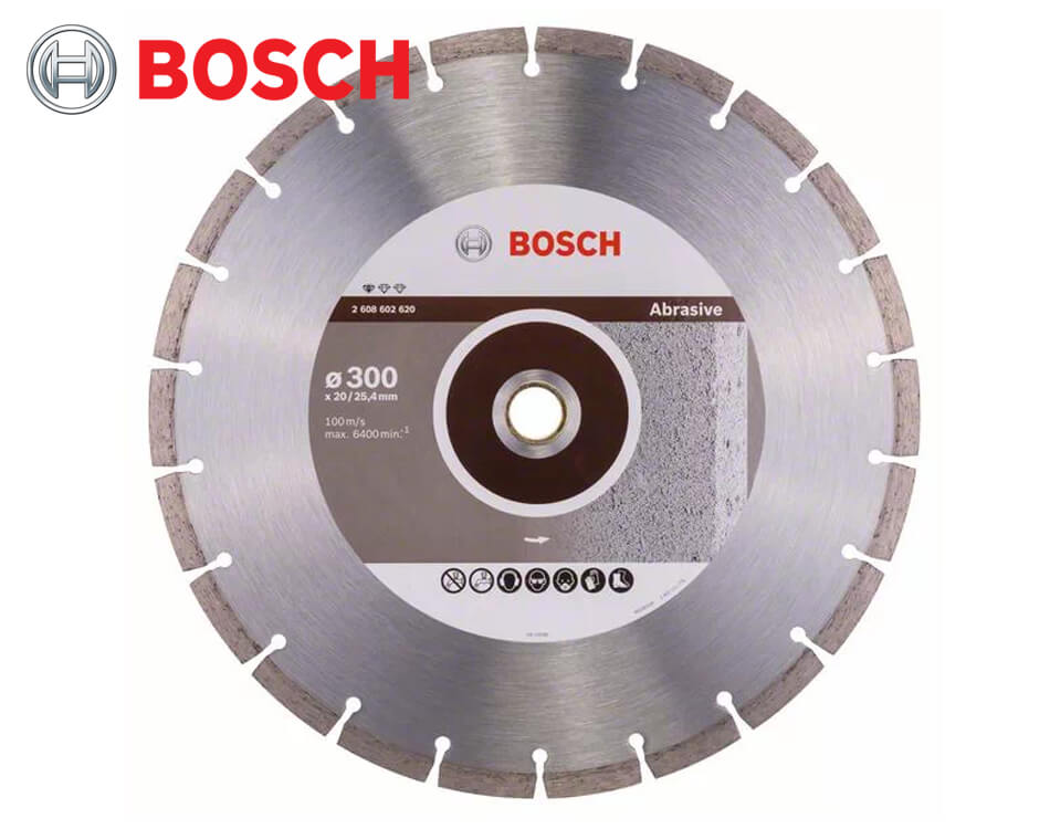 Diamantový rezný kotúč Bosch Standard for Abrasive / Ø 300 x 2,8 x 20/25,4 mm
