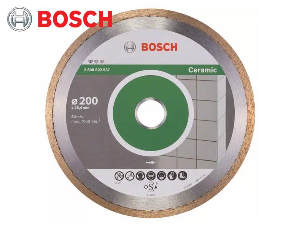 Diamantový rezný kotúč Bosch Standard for Ceramic / Ø 200 x 1,6 x 25,4 mm