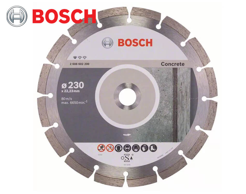Diamantový rezný kotúč Bosch Standard for Concrete / Ø 230 x 2,3 x 22,23 mm