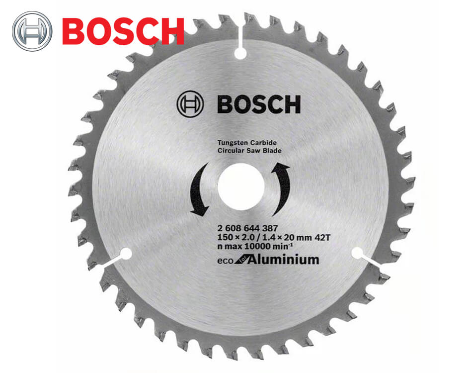 Pílový kotúč na drevo Bosch Eco for Aluminum / Ø 150 x 2 x 20 mm / 42z