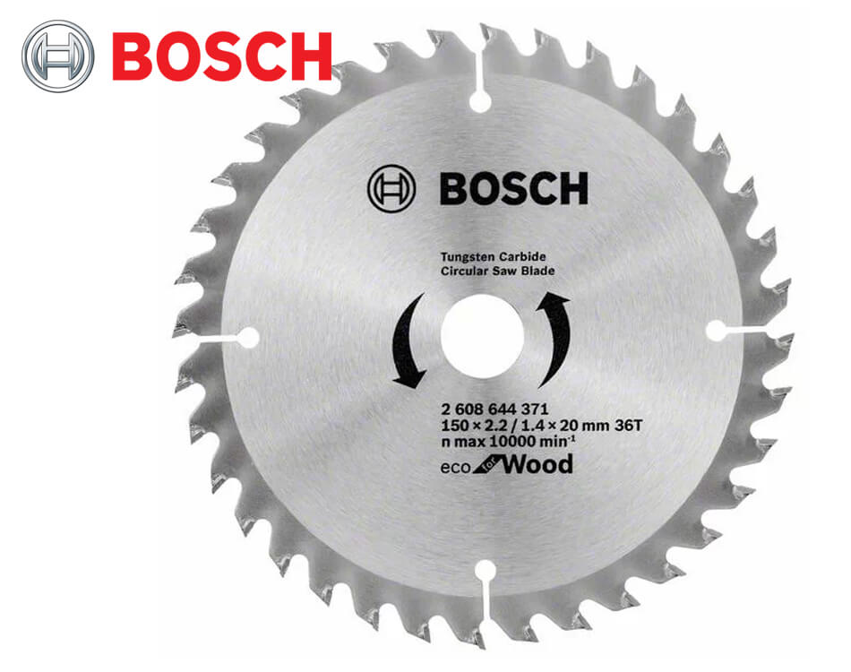 Pílový kotúč na drevo Bosch Eco for Wood / Ø 150 x 2,2 x 20 mm / 36z