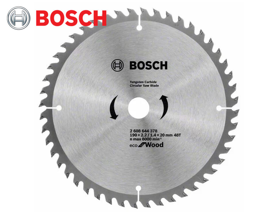 Pílový kotúč na drevo Bosch Eco for Wood / Ø 190 x 2,2 x 20 mm / 48z