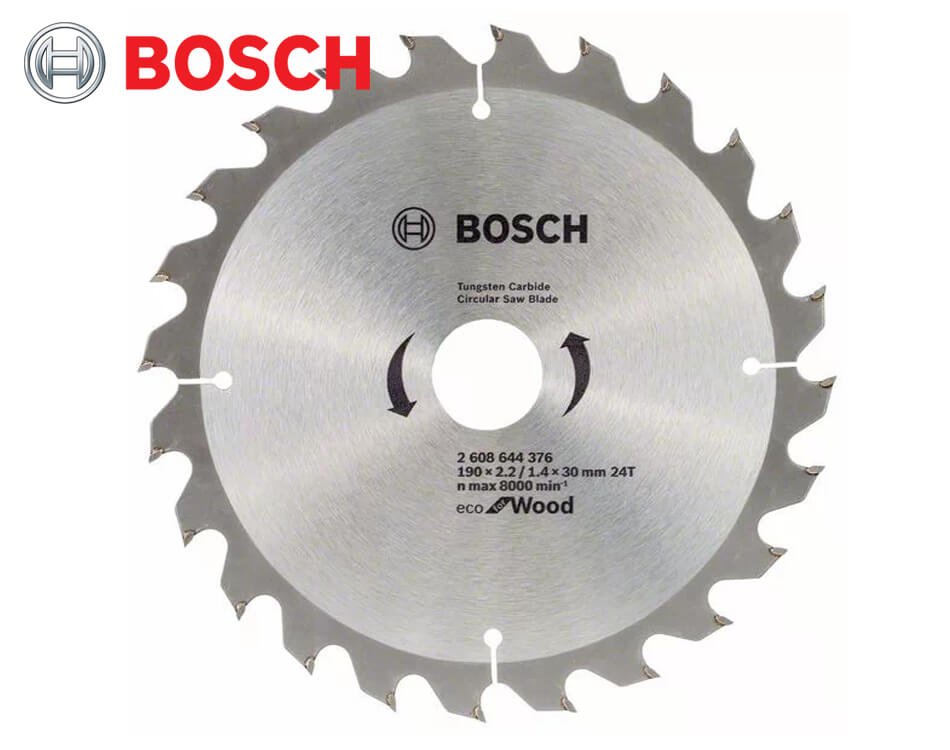 Pílový kotúč na drevo Bosch Eco for Wood / Ø 190 x 2,2 x 30 mm / 24z