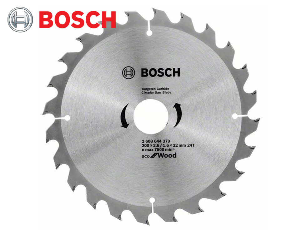 Pílový kotúč na drevo Bosch Eco for Wood / Ø 200 x 2,6 x 32 mm / 24z