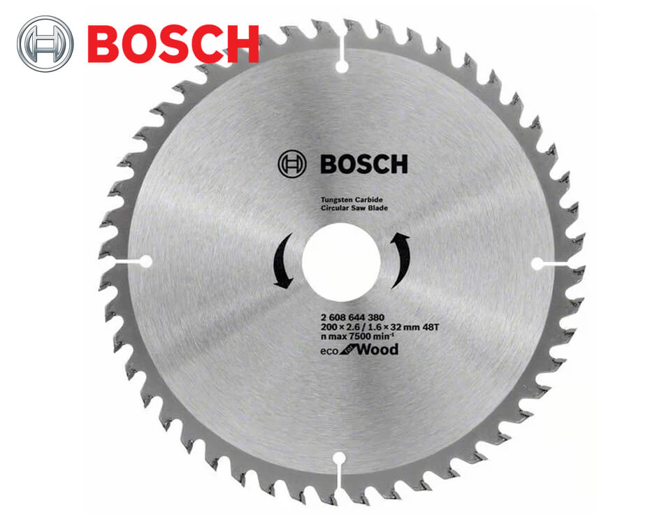 Pílový kotúč na drevo Bosch Eco for Wood / Ø 200 x 2,6 x 32 mm / 48z