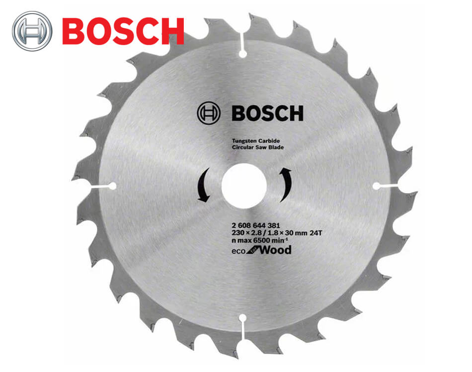 Pílový kotúč na drevo Bosch Eco for Wood / Ø 230 x 2,8 x 30 mm / 24z