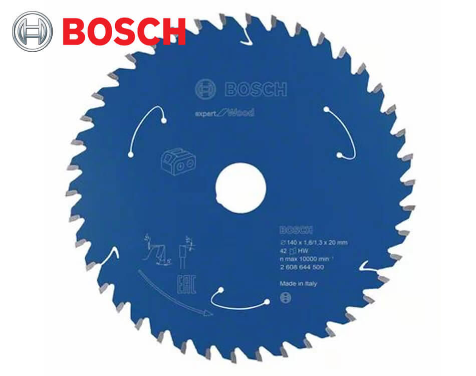 Pílový kotúč na drevo Bosch Expert for Wood / Ø 140 x 1,8 x 20 mm / 42z