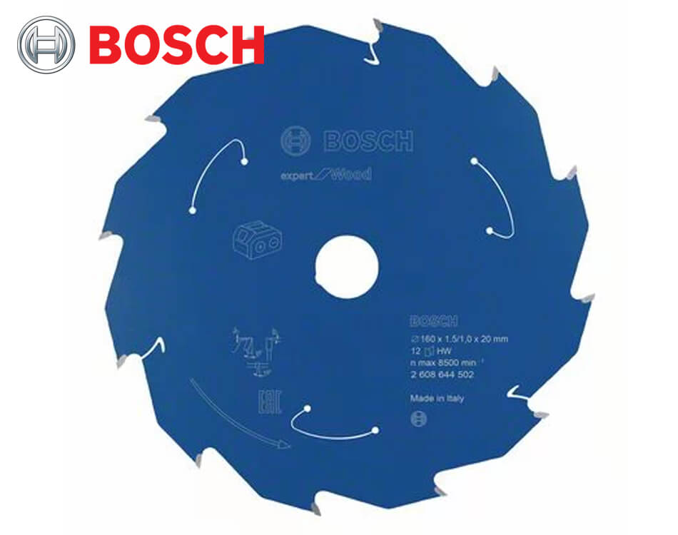 Pílový kotúč na drevo Bosch Expert for Wood / Ø 160 x 1,5 x 20 mm / 12z