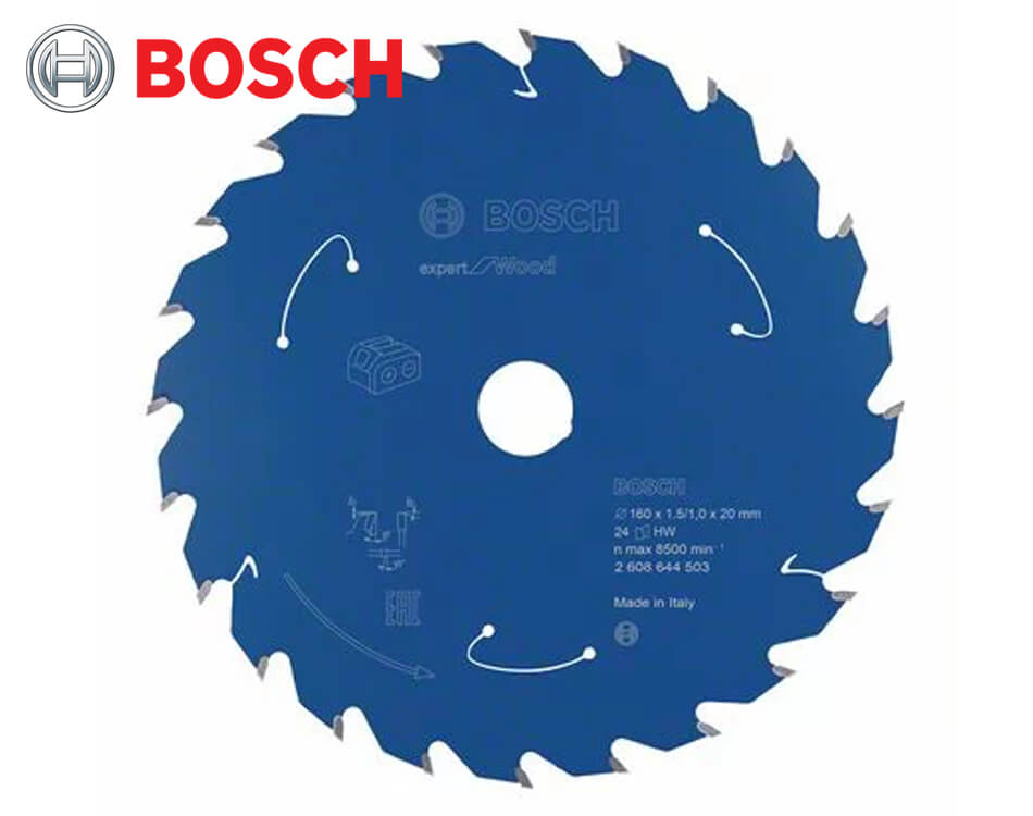 Pílový kotúč na drevo Bosch Expert for Wood / Ø 160 x 1,5 x 20 mm / 24z
