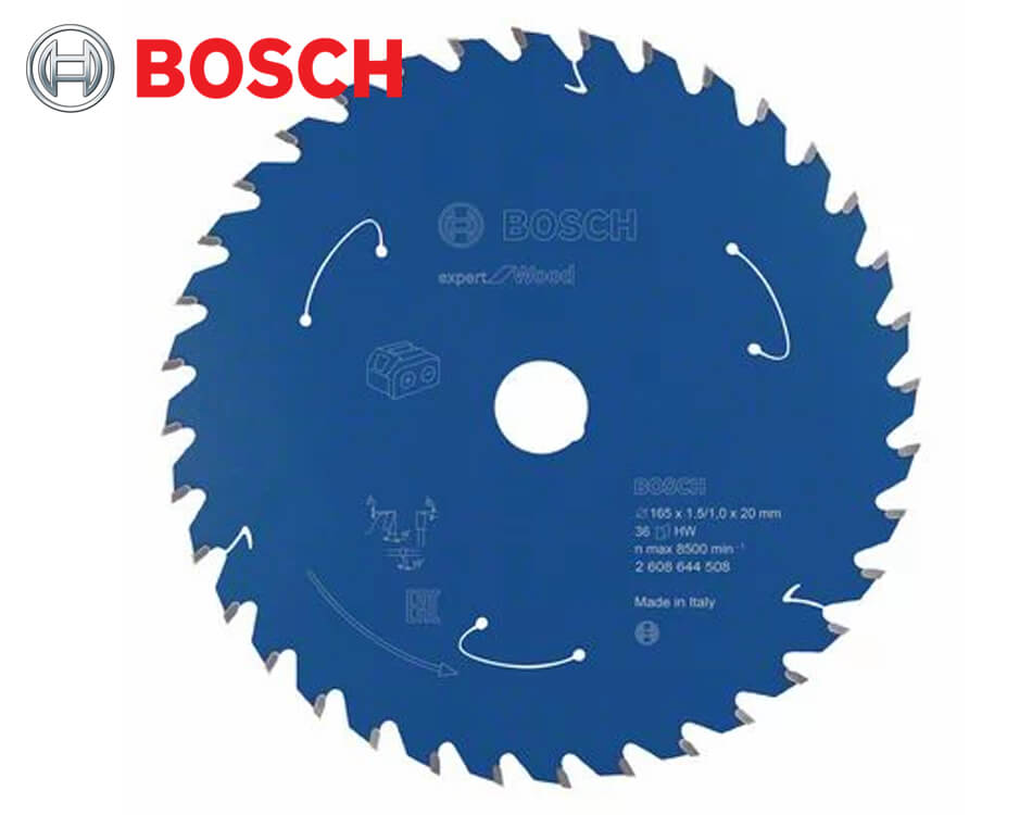Pílový kotúč na drevo Bosch Expert for Wood / Ø 165 x 1,5 x 20 mm / 36z
