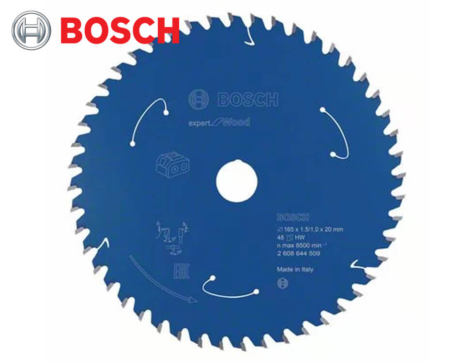 Pílový kotúč na drevo Bosch Expert for Wood / Ø 165 x 1,5 x 20 mm / 48z