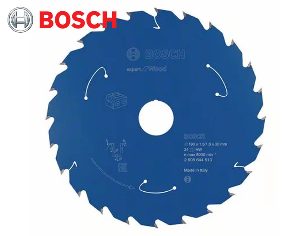 Pílový kotúč na drevo Bosch Expert for Wood / Ø 190 x 1,5 x 30 mm / 24z