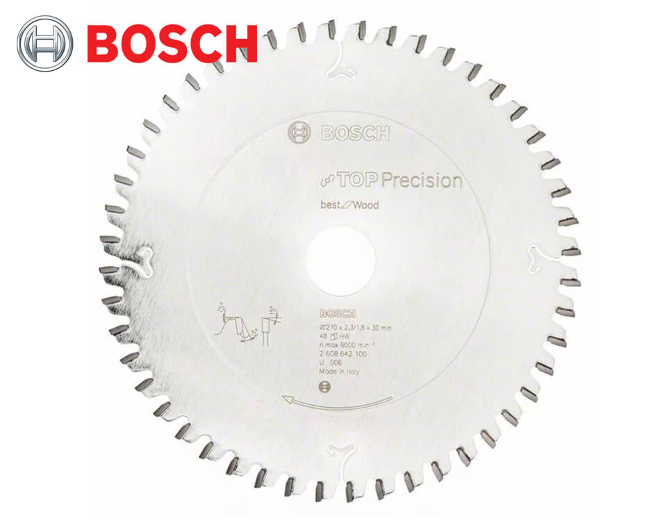 Pílový kotúč na drevo Bosch Top Precision Best for Wood / Ø 210 x 2,3 x 30 mm / 48z