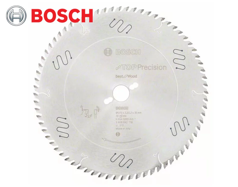 Pílový kotúč na drevo Bosch Top Precision Best for Wood / Ø 315 x 3,2 x 30 mm / 72z